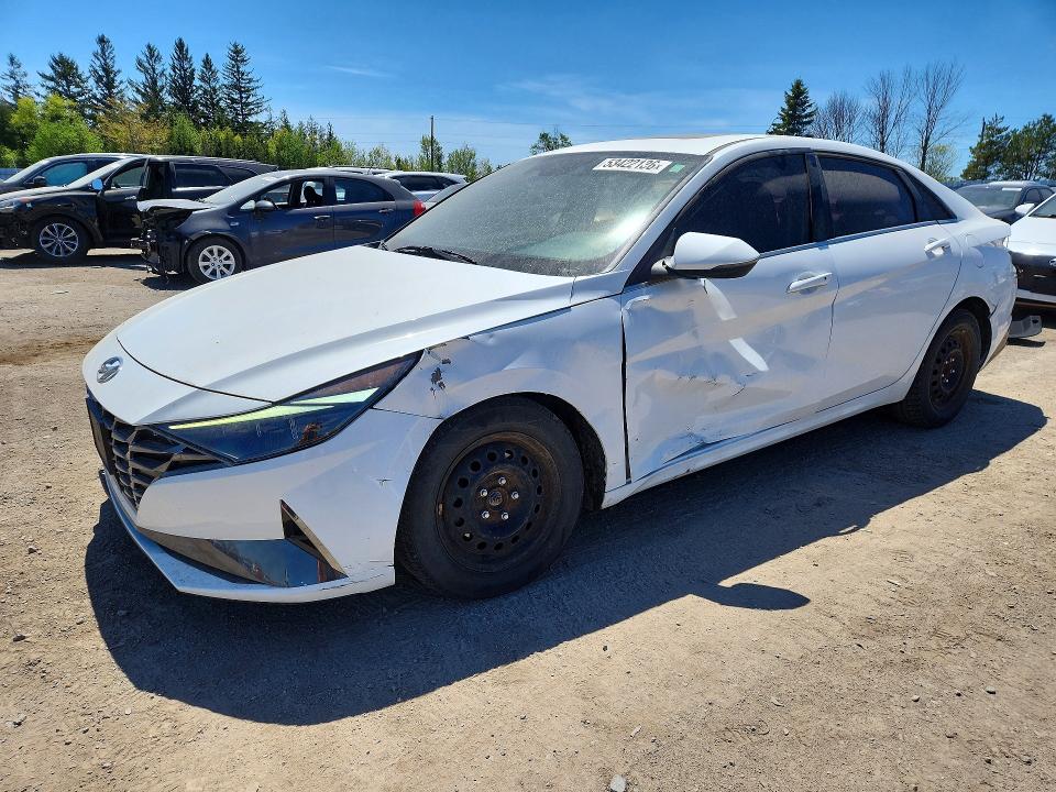 53422136 :رقم المزاد ، KMHLN4AG5MU122266 vin ، 2021 Hyundai Elantra مزاد بيع