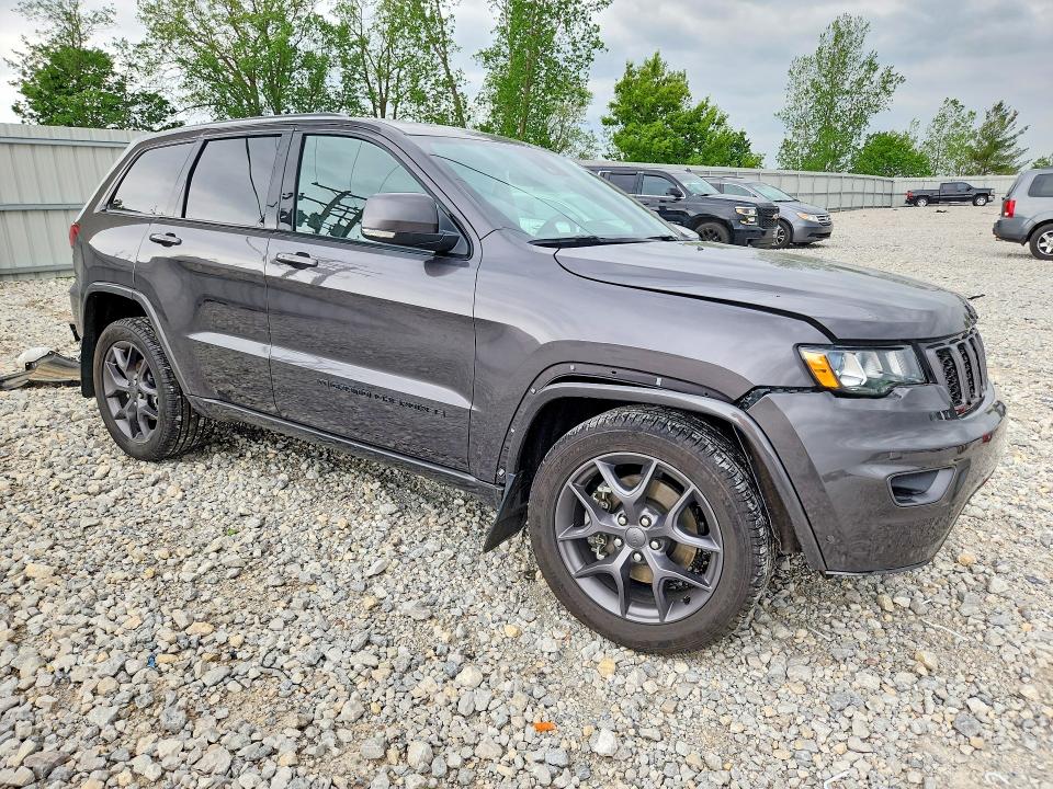 53892406 :رقم المزاد ، 1C4RJFBG8MC769934 vin ، 2021 Jeep Grand Cherokee مزاد بيع