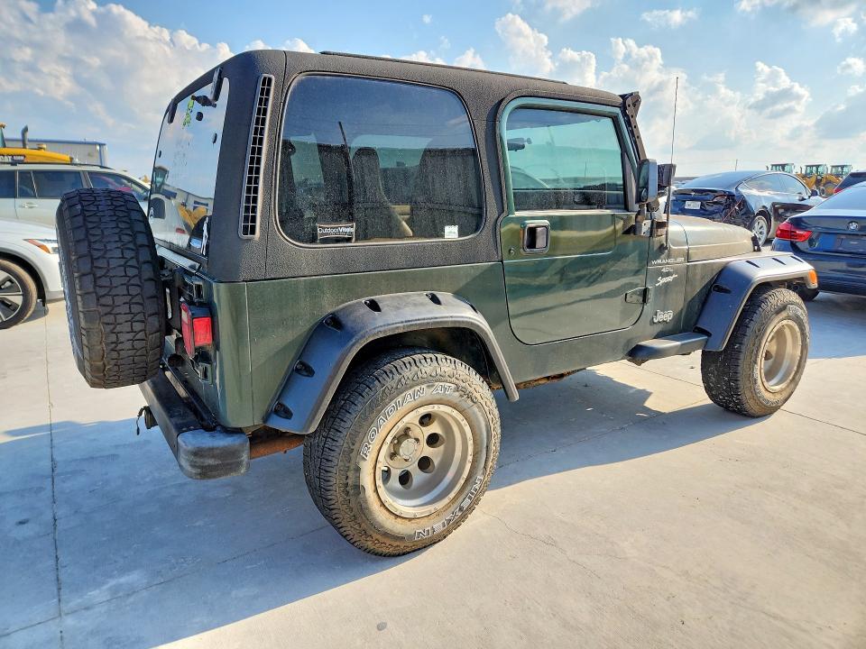 Продаж на аукціоні авто 1998 Jeep Wrangler / Tj, vin: 1J4FY19S9WP718329, номер лоту: 54880886