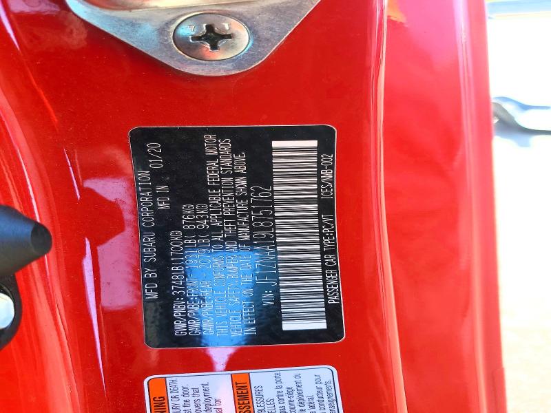 Продаж на аукціоні авто 2020 Toyota 86, vin: JF1ZNAA19L8751762, номер лоту: 53155006