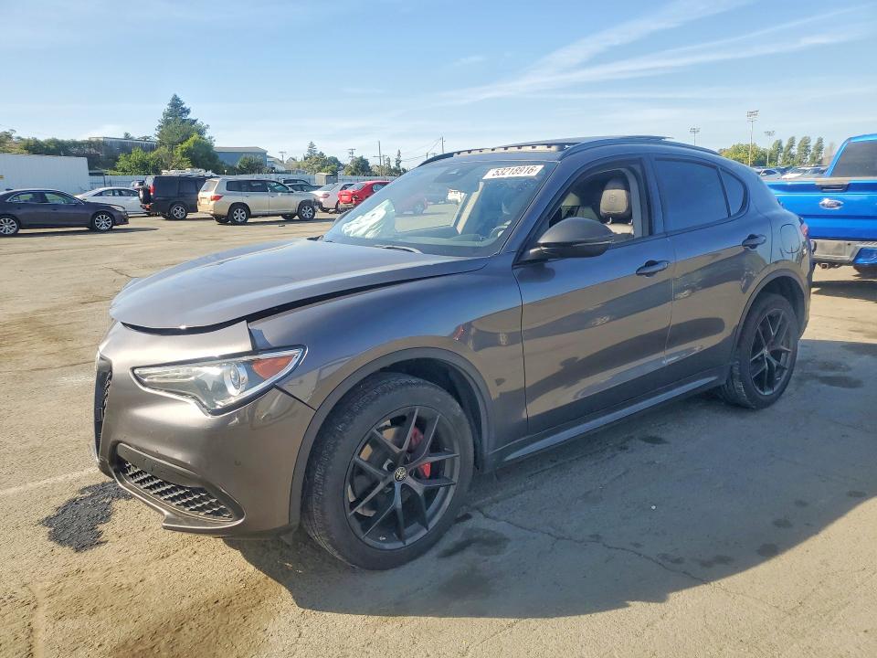 53218916 :رقم المزاد ، ZASPAJAN5L7C93926 vin ، 2020 Alfa Romeo Stelvio مزاد بيع