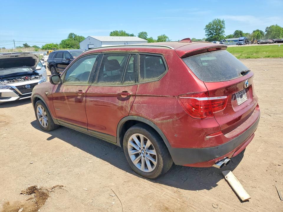 2013 Bmw X3 მანქანა იყიდება აუქციონზე, vin: 5UXWX9C58D0D01415, აუქციონის ნომერი: 55039096