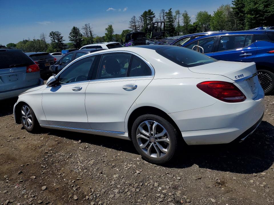 51539876 :رقم المزاد ، 55SWF4KB6FU033687 vin ، 2015 Mercedes-benz C مزاد بيع