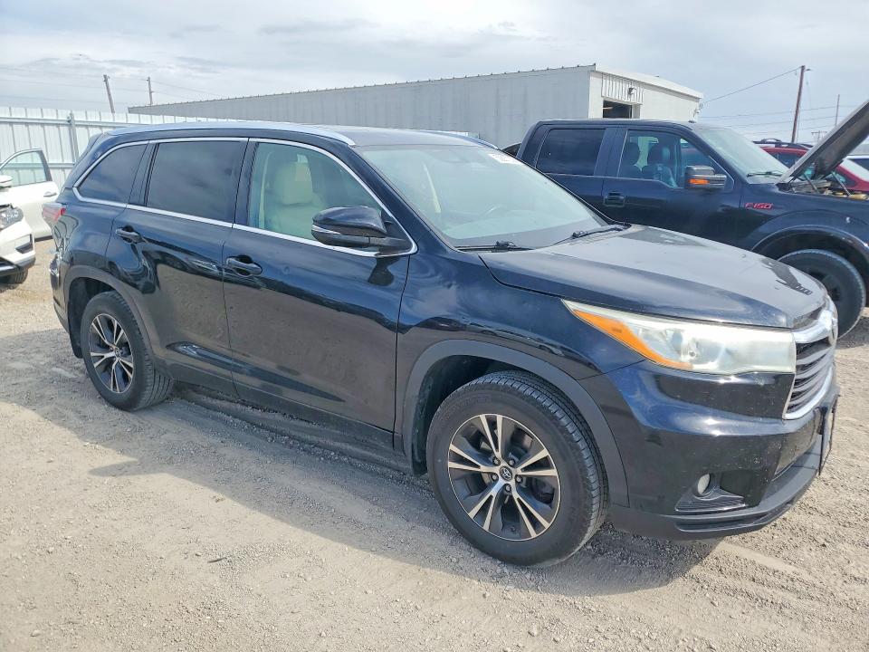 Продажа на аукционе авто 2016 Toyota Highlander, vin: 5TDJKRFH8GS255437, номер лота: 50887236