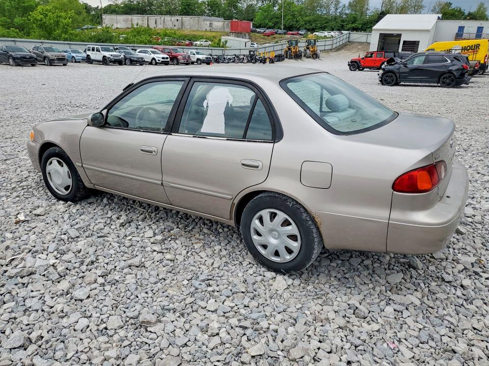 2002 Toyota Corolla მანქანა იყიდება აუქციონზე, vin: 2T1BR12E72C562323, აუქციონის ნომერი: 52465826