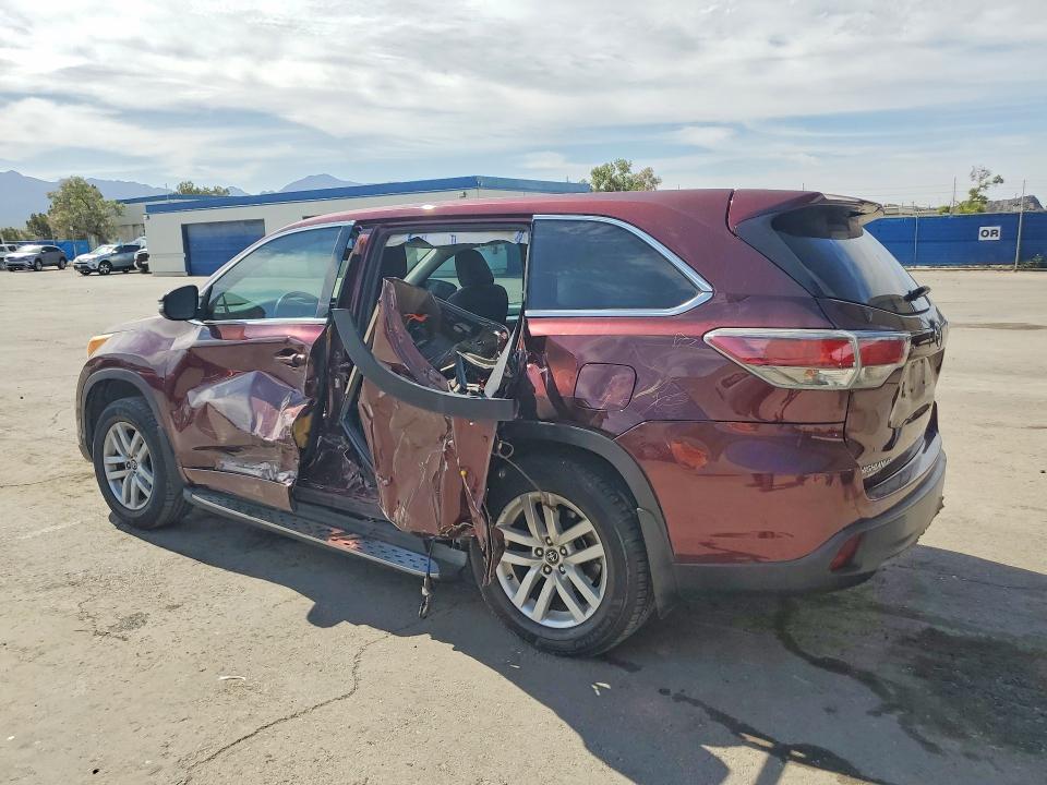 Продажа на аукционе авто 2016 Toyota Highlander, vin: 5TDZKRFH1GS144778, номер лота: 52540436