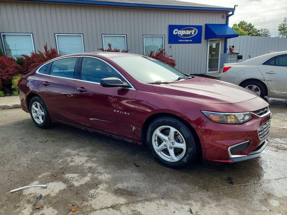 51977526 :رقم المزاد ، 1G1ZB5ST2GF261930 vin ، 2016 Chevrolet Malibu مزاد بيع