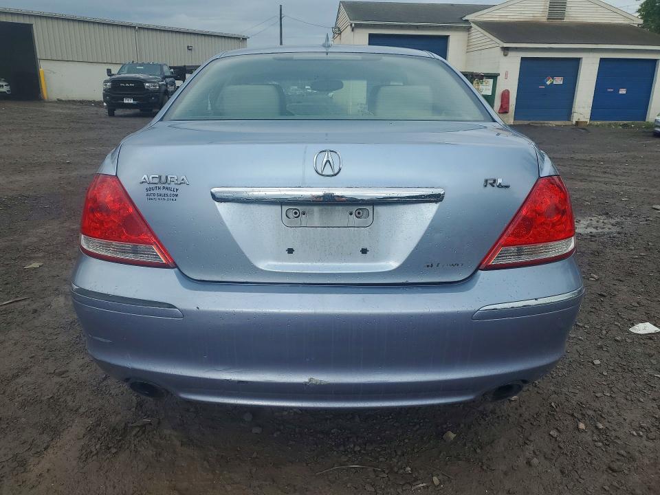 53103586 :رقم المزاد ، JH4KB165X6C010603 vin ، 2006 Acura Rl مزاد بيع