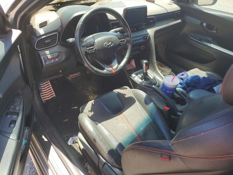 2019 Hyundai Veloster მანქანა იყიდება აუქციონზე, vin: KMHTH6AB8KU013465, აუქციონის ნომერი: 53320796