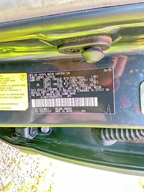 Aukcja sprzedaży 2005 Lexus Rx, vin: JTJHA31U950095729, numer aukcji: 54095946