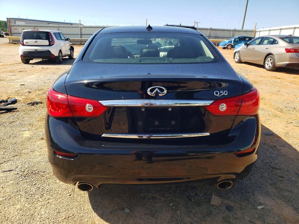 54194206 :رقم المزاد ، JN1BV7AP4FM343400 vin ، 2015 Infiniti Q50 مزاد بيع