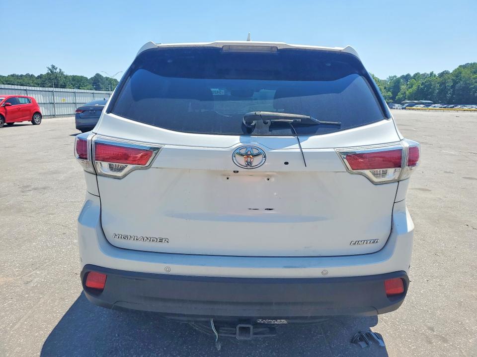 54200806 :رقم المزاد ، 5TDYKRFH0GS132052 vin ، 2016 Toyota Highlander مزاد بيع