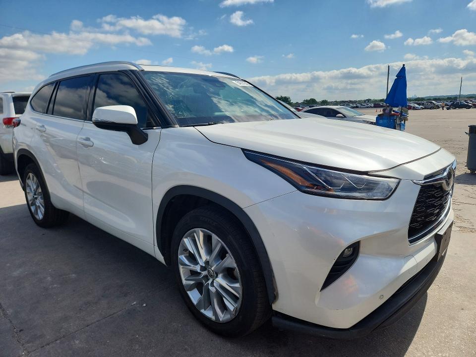 2020 Toyota Highlander მანქანა იყიდება აუქციონზე, vin: 5TDYZRAH2LS027641, აუქციონის ნომერი: 54014046