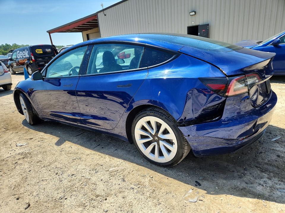 2022 Tesla Model 3 მანქანა იყიდება აუქციონზე, vin: 5YJ3E1EA5NF369872, აუქციონის ნომერი: 53898646