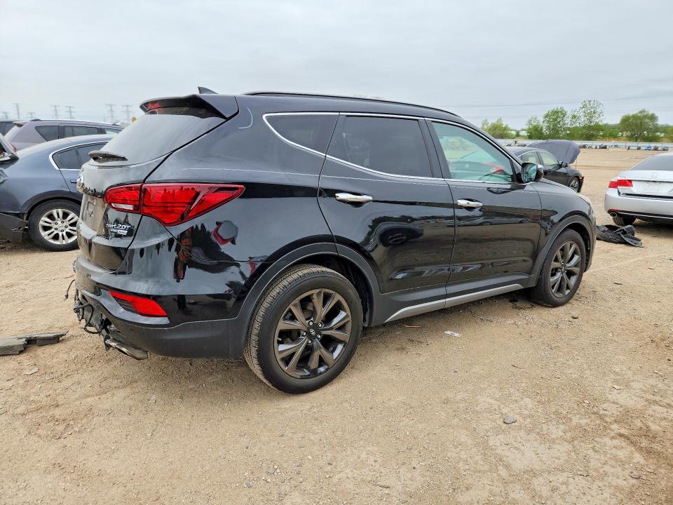 2017 Hyundai Santa Fe Sport მანქანა იყიდება აუქციონზე, vin: 5XYZWDLA8HG457839, აუქციონის ნომერი: 54099896