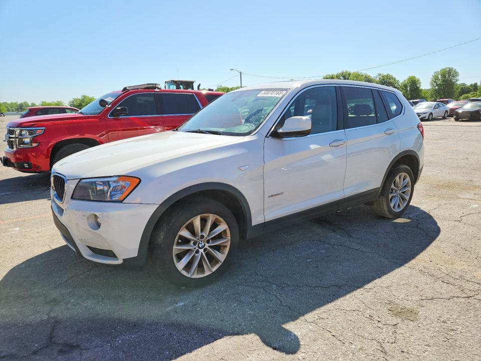 2013 Bmw X3 მანქანა იყიდება აუქციონზე, vin: 5UXWX9C54D0A08384, აუქციონის ნომერი: 53010166