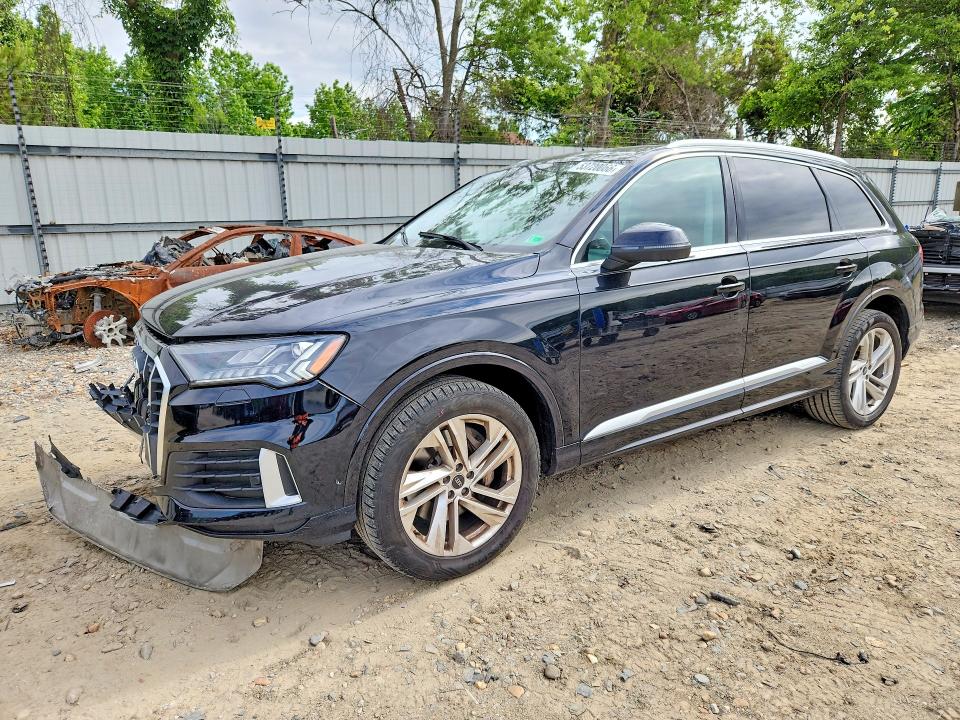 2021 Audi Q7 მანქანა იყიდება აუქციონზე, vin: WA1LJAF70MD014770, აუქციონის ნომერი: 53720066