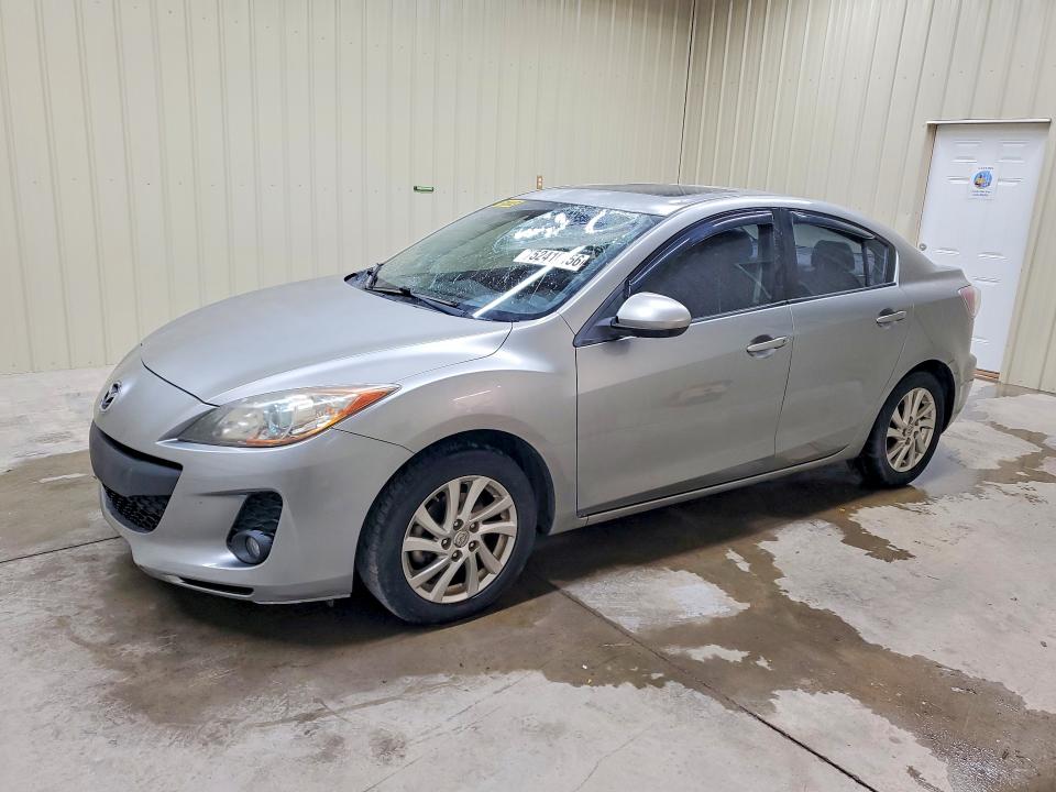 2012 Mazda 3 მანქანა იყიდება აუქციონზე, vin: JM1BL1V70C1646150, აუქციონის ნომერი: 52410156