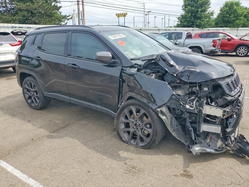 Aukcja sprzedaży 2021 Jeep Compass, vin: 3C4NJDEB7MT524887, numer aukcji: 53974926