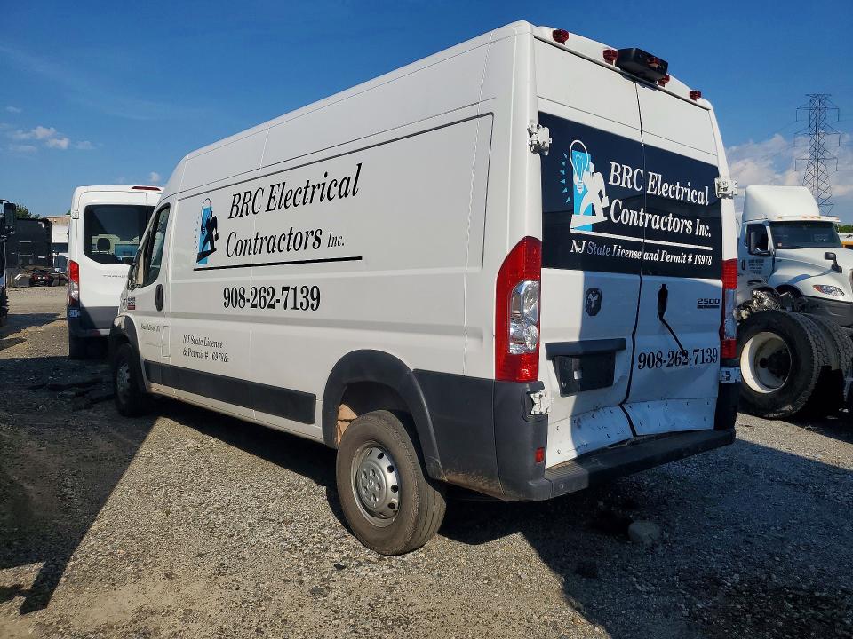 2021 Ram Promaster 2500 მანქანა იყიდება აუქციონზე, vin: 3C6LRVDG8ME533077, აუქციონის ნომერი: 51258026