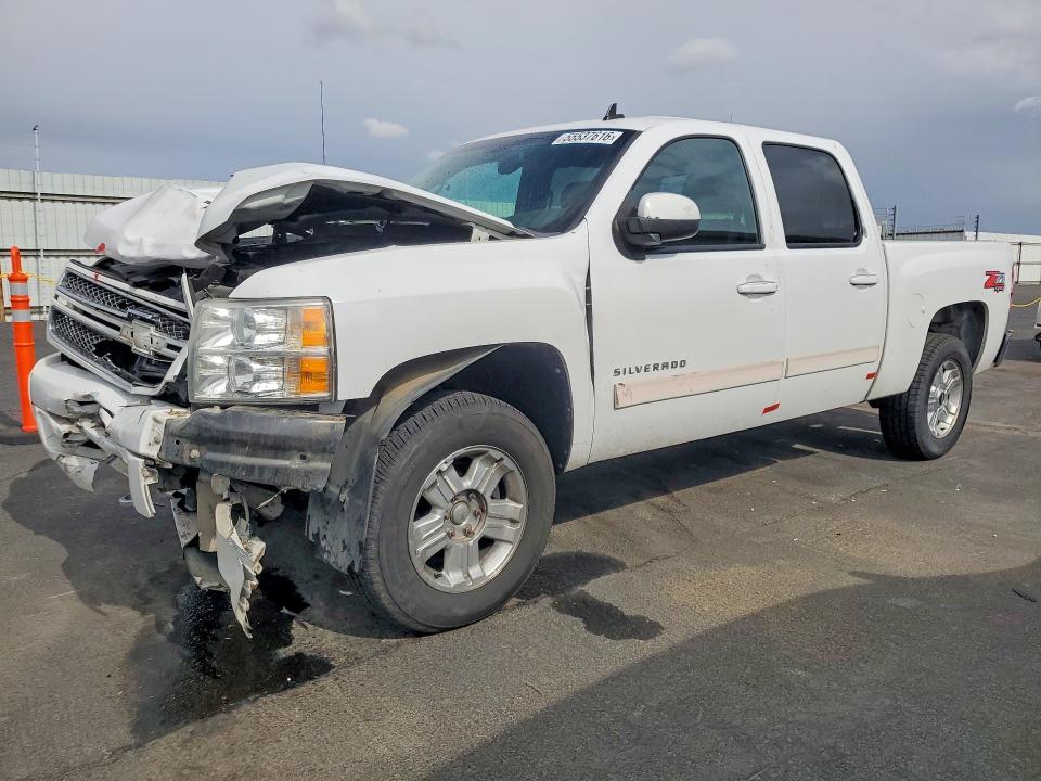 55537616 :رقم المزاد ، 3GCPKSE75CG160787 vin ، 2012 Chevrolet Silverado مزاد بيع