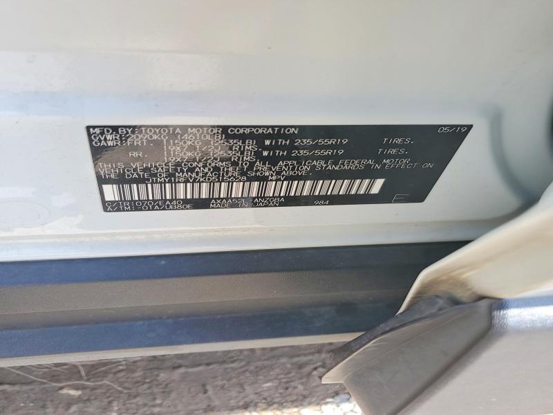 Продажа на аукционе авто 2019 Toyota Rav4, vin: JTMY1RFV7KD515628, номер лота: 55367496
