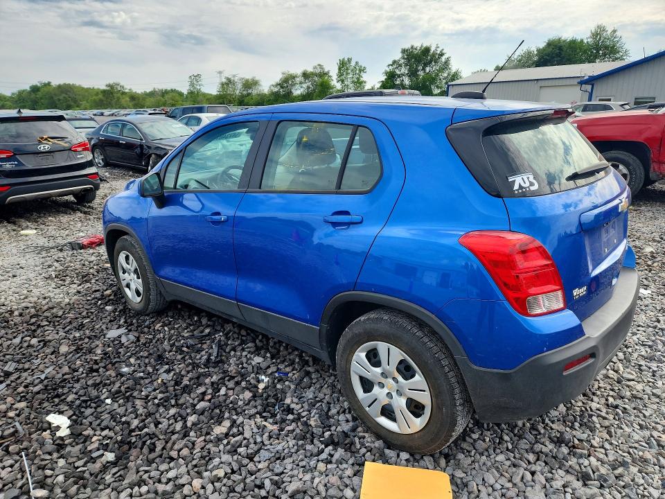 Продаж на аукціоні авто 2016 Chevrolet Trax, vin: KL7CJKSB7GB760989, номер лоту: 54734076