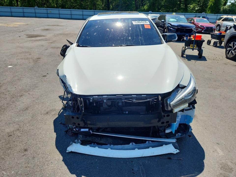 Продаж на аукціоні авто 2022 Infiniti Q50, vin: JN1EV7BR1NM340224, номер лоту: 53654236