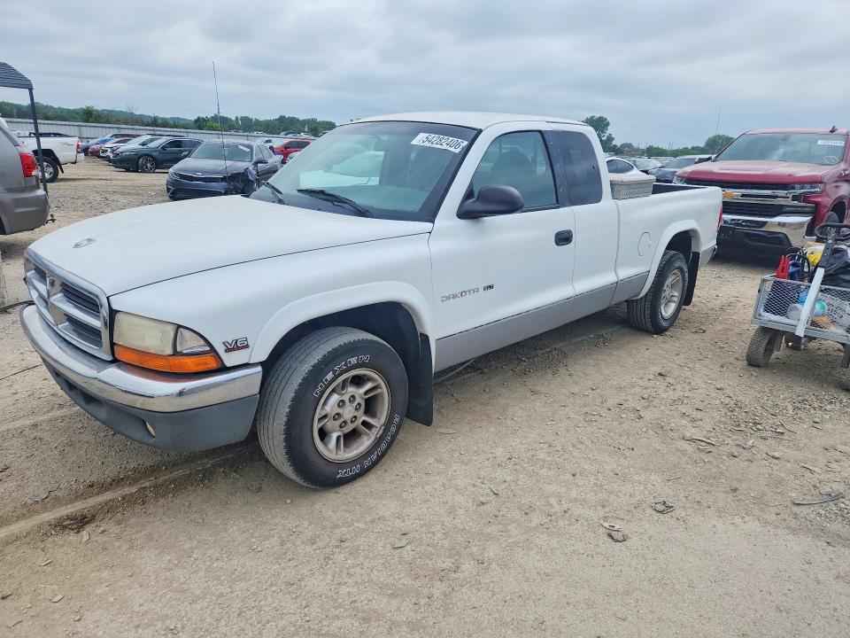 1999 Dodge Dakota მანქანა იყიდება აუქციონზე, vin: 1B7GL22X9XS205939, აუქციონის ნომერი: 54282406
