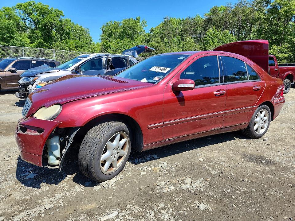 Aukcja sprzedaży 2002 Mercedes-benz C, vin: WDBRF61J62F181815, numer aukcji: 51871486