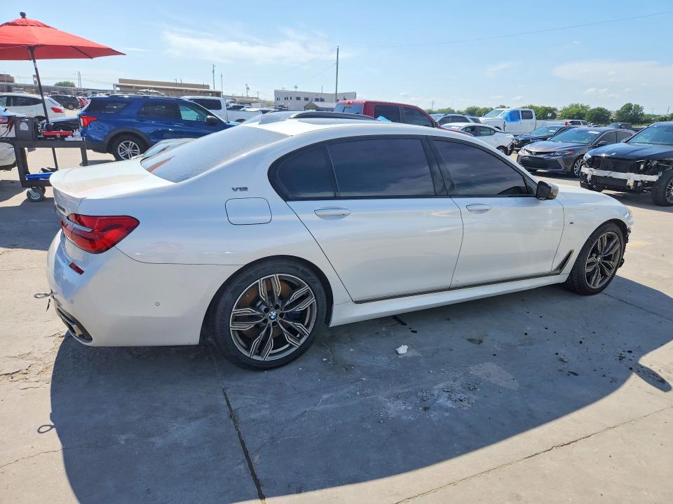 Продаж на аукціоні авто 2019 Bmw M760, vin: WBA7H6C58KG615050, номер лоту: 55008786