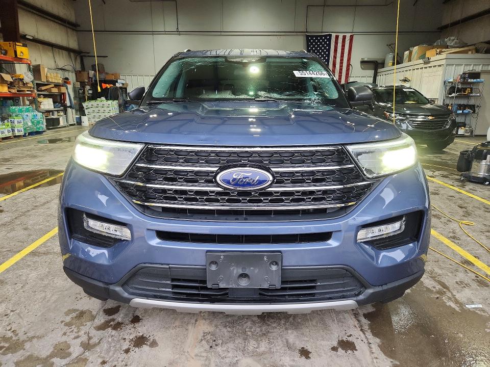 2021 Ford Explorer მანქანა იყიდება აუქციონზე, vin: 1FMSK8DH8MGB16671, აუქციონის ნომერი: 55144266