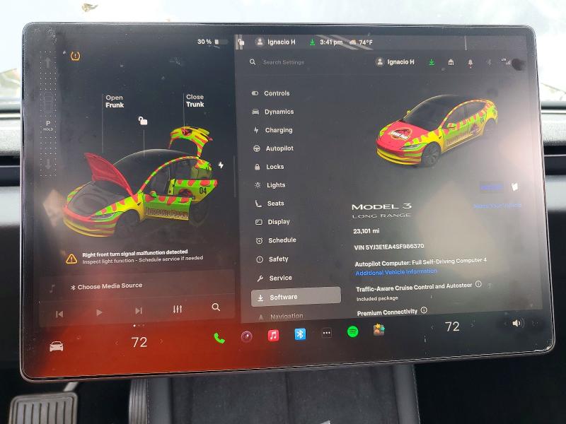 Продаж на аукціоні авто 2025 Tesla Model 3, vin: 5YJ3E1EA4SF986370, номер лоту: 54722066