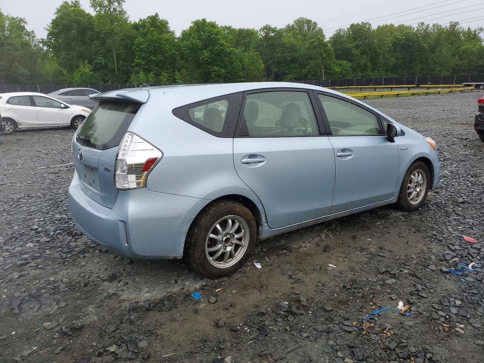51299086 :رقم المزاد ، JTDZN3EU9E3320011 vin ، 2014 Toyota Prius V مزاد بيع