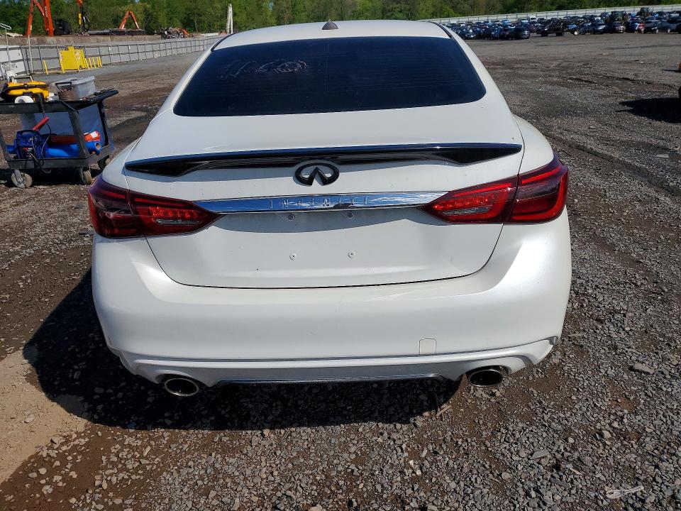 52699236 :رقم المزاد ، JN1EV7AR5JM443061 vin ، 2018 Infiniti Q50 مزاد بيع