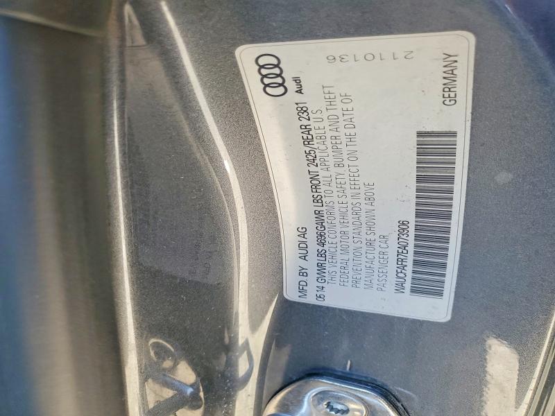 Aukcja sprzedaży 2014 Audi A5, vin: WAUCFAFR7EA073906, numer aukcji: 52009116