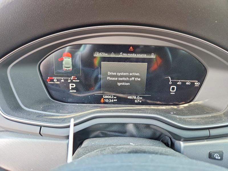 Aukcja sprzedaży 2023 Audi A5, vin: WAUFACF54PA058772, numer aukcji: 52907686