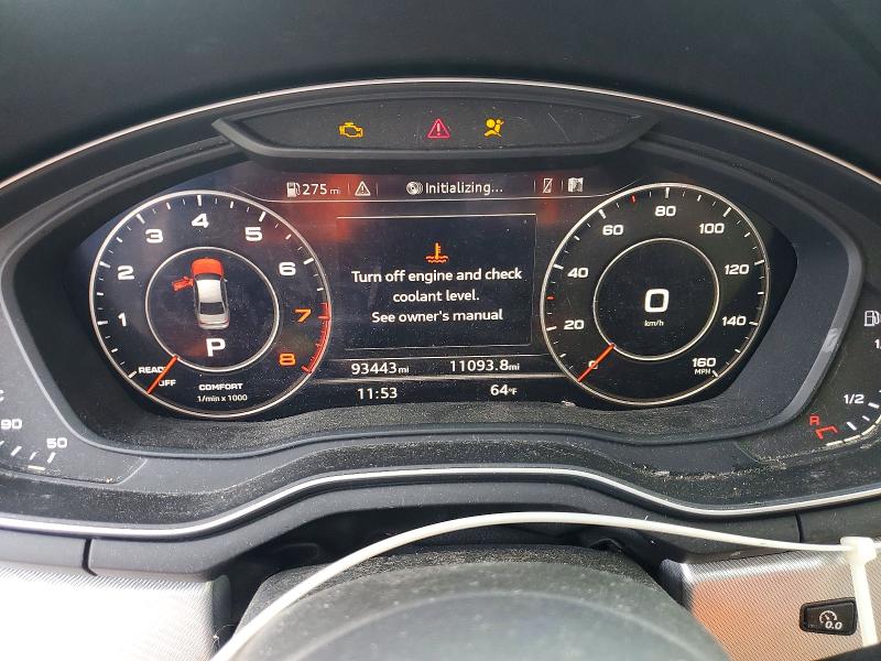 Продажа на аукционе авто 2017 Audi A4, vin: WAUCNAF45HN020755, номер лота: 52773136