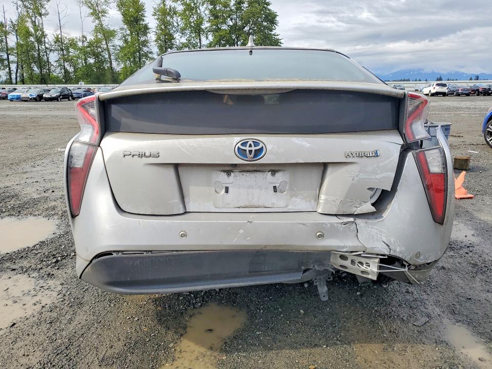 Aukcja sprzedaży 2018 Toyota Prius, vin: JTDKBRFU5J3058753, numer aukcji: 53885296