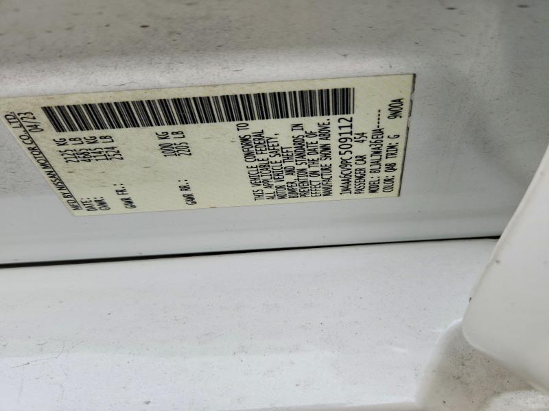 54663326 :رقم المزاد ، 1N4AA6CV9PC509112 vin ، 2023 Nissan Maxima مزاد بيع