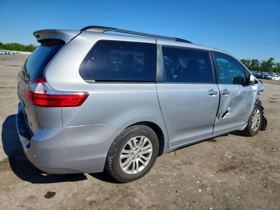 53195176 :رقم المزاد ، 5TDYK3DC6FS635877 vin ، 2015 Toyota Sienna مزاد بيع
