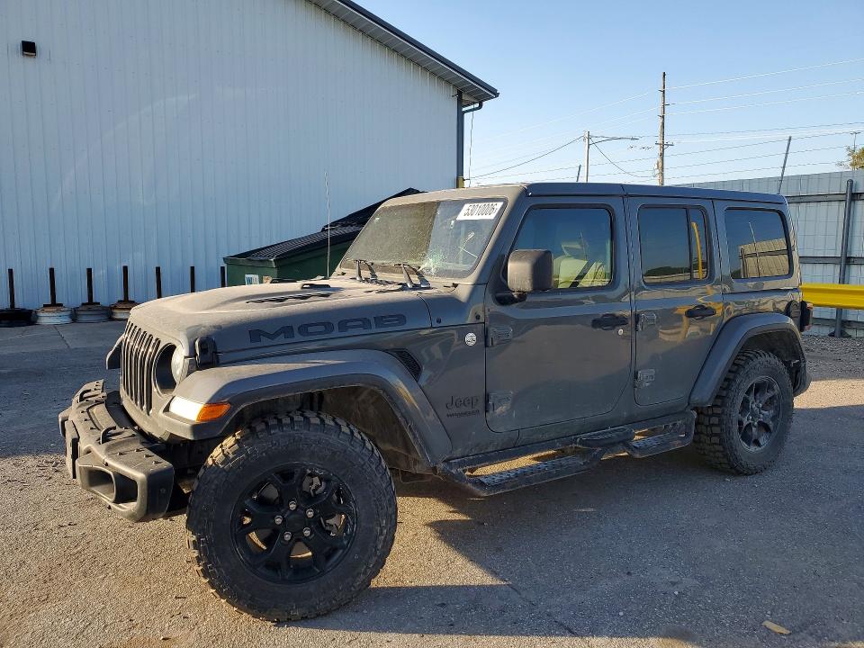 2018 Jeep Wrangler Unlimited მანქანა იყიდება აუქციონზე, vin: 1C4HJXEG6JW315480, აუქციონის ნომერი: 53010006