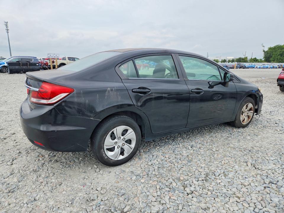2013 Honda Civic მანქანა იყიდება აუქციონზე, vin: 19XFB2F56DE275825, აუქციონის ნომერი: 53512136