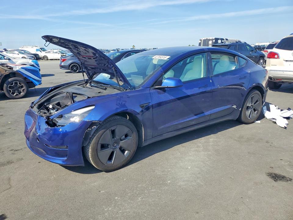 2023 Tesla Model 3 მანქანა იყიდება აუქციონზე, vin: 5YJ3E1EA8PF648879, აუქციონის ნომერი: 52784516