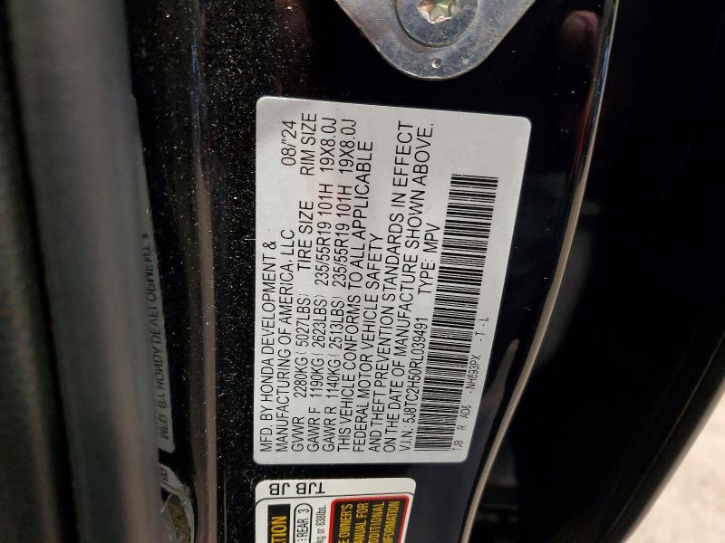 Продаж на аукціоні авто 2024 Acura Rdx, vin: 5J8TC2H50RL039491, номер лоту: 52814946