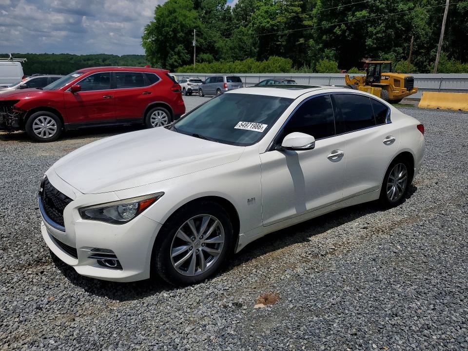 2016 Infiniti Q50 მანქანა იყიდება აუქციონზე, vin: JN1EV7AR5GM342014, აუქციონის ნომერი: 54971986