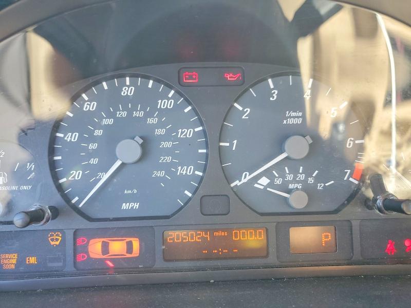 2003 Bmw 325 მანქანა იყიდება აუქციონზე, vin: WBABN73413PJ16124, აუქციონის ნომერი: 52360266