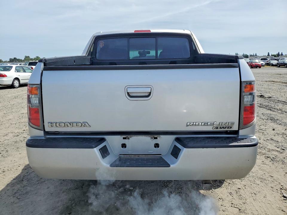 52095336 :رقم المزاد ، 2HJYK16566H546310 vin ، 2006 Hond Ridgeline مزاد بيع