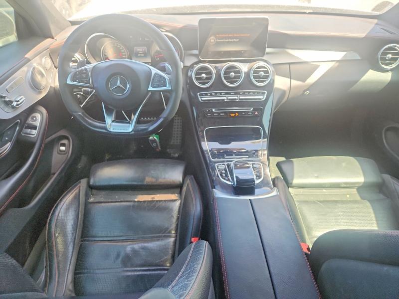 2017 Mercedes-benz C მანქანა იყიდება აუქციონზე, vin: WDDWJ6EB7HF457374, აუქციონის ნომერი: 53040276