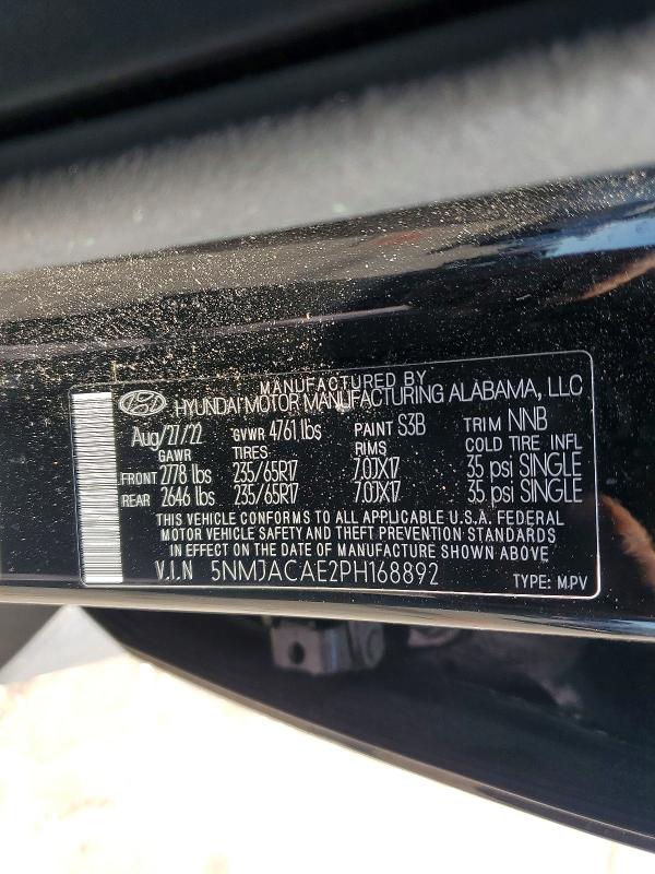 2023 Hyundai Tucson მანქანა იყიდება აუქციონზე, vin: 5NMJACAE2PH168892, აუქციონის ნომერი: 51814126